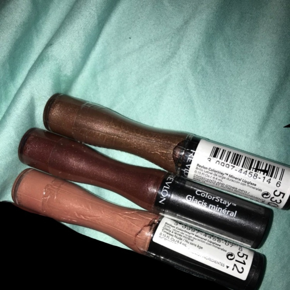 Revlon lip glosses